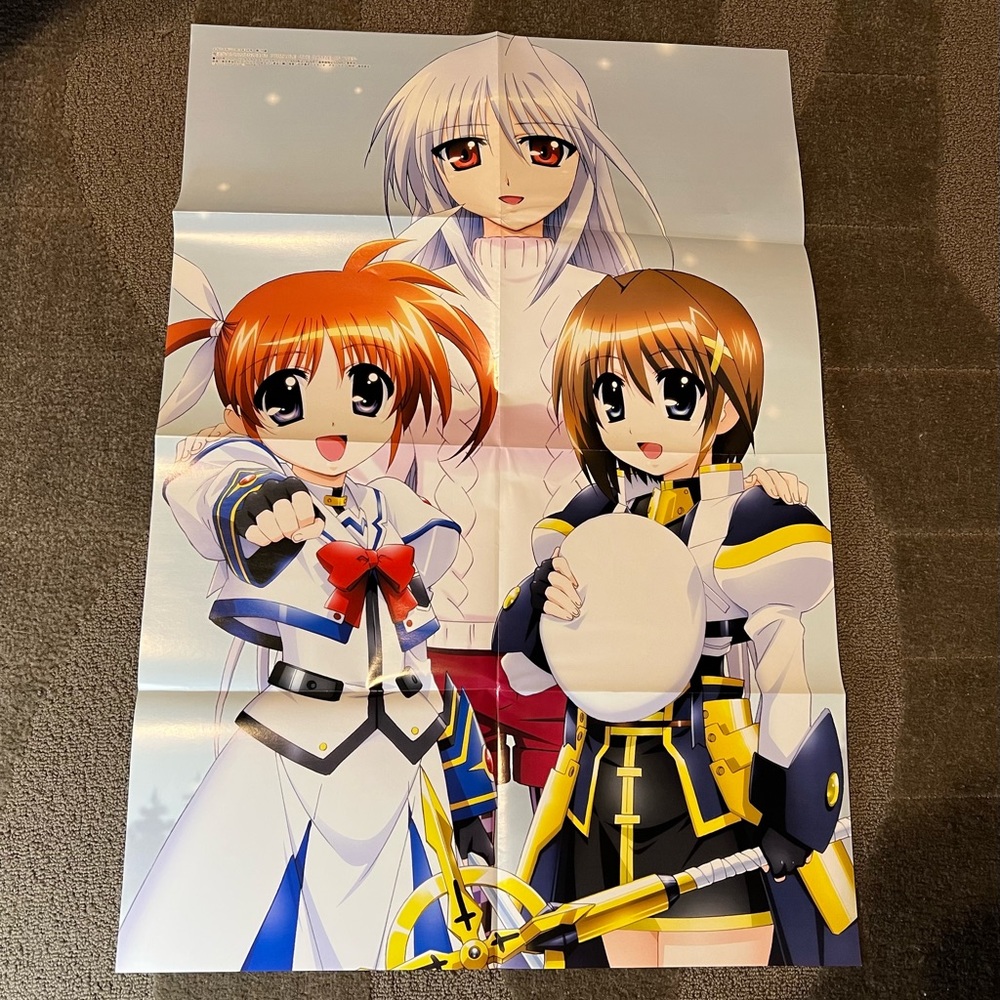 Magical Girl Lyrical Nanoha A’s Portable The Battle of Aces Large Poster Anime